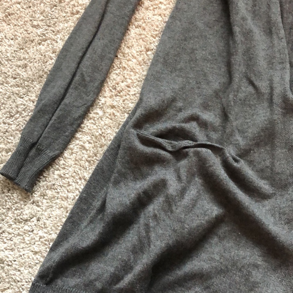 *SOLD* NEW Maison Jules Grey Duster Cardigan - Picture 4 of 5